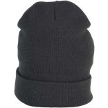 Bonnet avec revers KP533 - Dark Grey