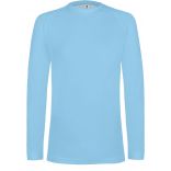 T-shirt sport double peau manches longues unisexe PA005 - Sky Blue