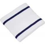 Bandeau sport poignet PA020 - White / Navy