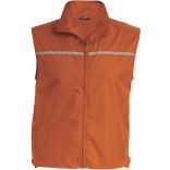 Gilet d'entrainement Runner dos filet PA234 - Orange