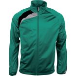 Veste de survêtement enfant PA307 - Dark Green / Black / Storm Grey