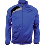 Veste de survêtement enfant PA307 - Sporty Royal Blue / Black / Storm Grey