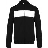 Veste de survêtement adulte PA347 - Black / White