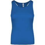 Débardeur femme sport PA442 - Sporty Royal Blue