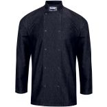 Veste chef cuisinier PR660 - Black Denim
