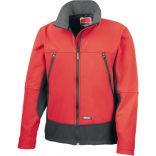 Veste softshell Activity R120 - Red / Black