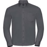 Chemise manches longues homme twill RU916M - Zinc