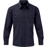 Chemise manches longues homme twill roll RU918M - French Navy