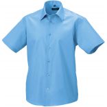 Chemise manches courtes homme non Iron RU959M - Bright Sky