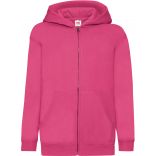 Sweat-shirt enfant zippé à capuche classic SC62045 - Fuchsia