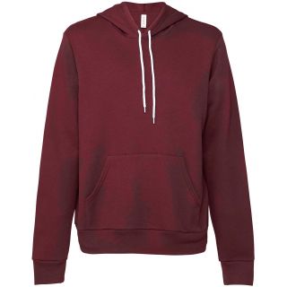 Sweat-shirt capuche unisexe BE3719 - Maroon