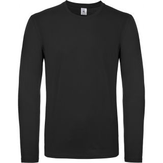 T-shirt manches longues homme #E150 Black