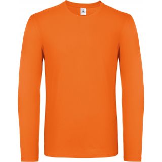 T-shirt manches longues homme #E150 Orange