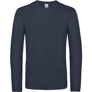 T-shirt homme manches longues #E190 Navy