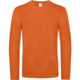 T-shirt homme manches longues #E190 Urban Orange