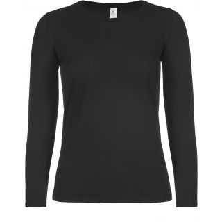 T-shirt manches longues femme #E150 Black