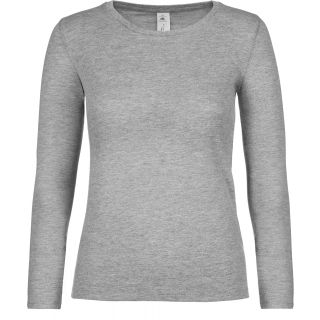 T-shirt manches longues femme #E150 Sport Grey