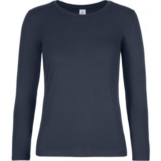 T-shirt manches longues femme #E190 Navy