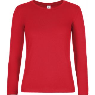 T-shirt manches longues femme #E190 Red