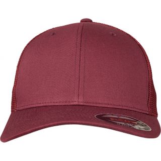 Casquette Flexfit Mesh Trucker Maroon