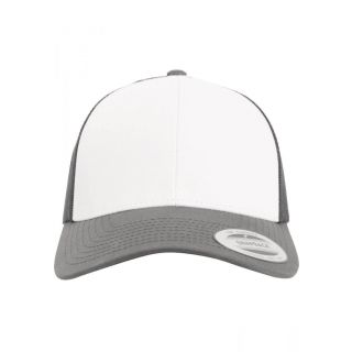 Casquette Retro Trucker Colored Front DARK GREY / WHITE