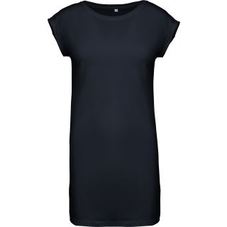 T-shirt long femme K388 - Navy