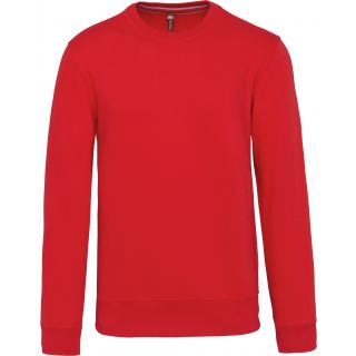 Sweat-shirt col rond Red