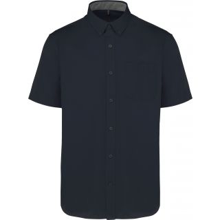 Chemise coton manches courtes Ariana III homme Navy