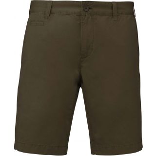 Bermuda aspect délavé homme Washed Light Khaki