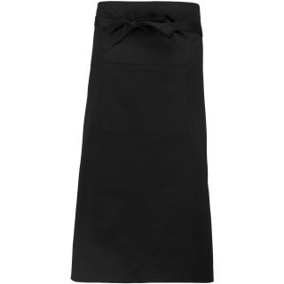 Tablier polycoton extra long Black