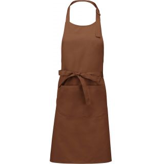 TABLIER COTON AVEC POCHE Cacao