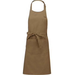 TABLIER COTON AVEC POCHE Camel