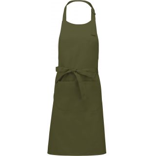 TABLIER COTON AVEC POCHE Light khaki