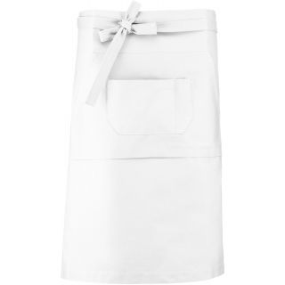 TABLIER COTON LONG White