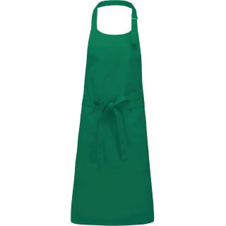 Tablier coton sans poche Kelly Green