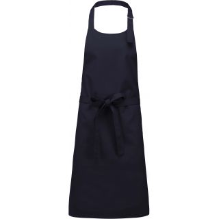 Tablier coton sans poche Navy