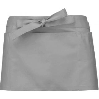 Tablier polycoton court Light Grey