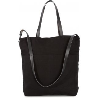 Sac à main avec bandoulière en cuir Black