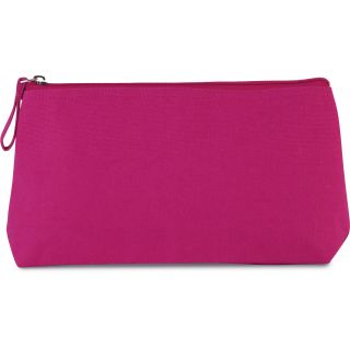 Trousse de toilette en coton Fuchsia