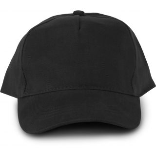 Casquette 5 panneaux Oeko-Tex Black
