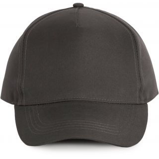Casquette polyester - 5 panneaux Dark Grey