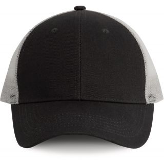 Casquette Trucker - 6 panneaux Dark Grey / Light Grey