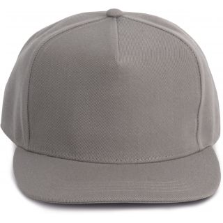 Casquette Snapback - 5 panneaux Light Grey / Light Grey