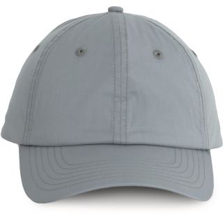 Casquette effet peau de pêche - 6 panneaux Smooth Grey