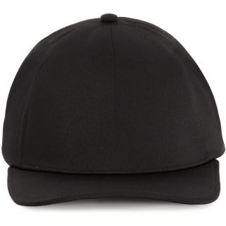 Casquette 6 panneaux sans couture avec bande élastique Black