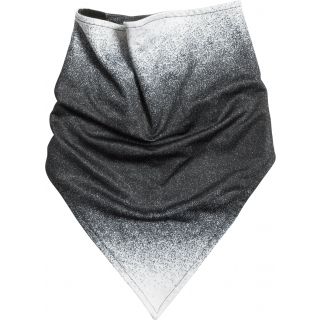 Bandana triangle avec doublure polaire Black / White