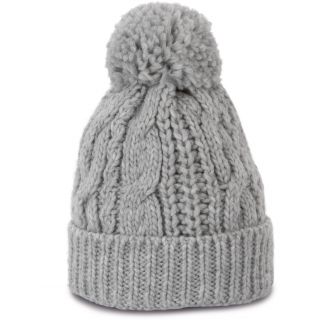 Bonnet en maille tricot Alloy Grey Heather