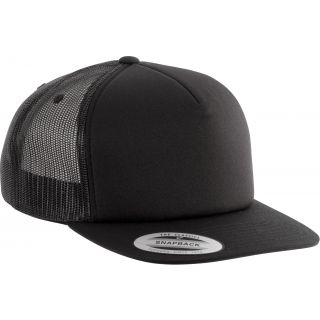 Casquette Trucker classique - 5 panneaux Black