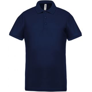 Polo piqué performance homme Sporty Navy