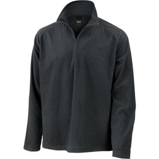 Micropolaire col zippé R112X - Black